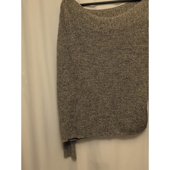 free people Xs Sweater Top Gray Ribbed - Picture 8 of 10
